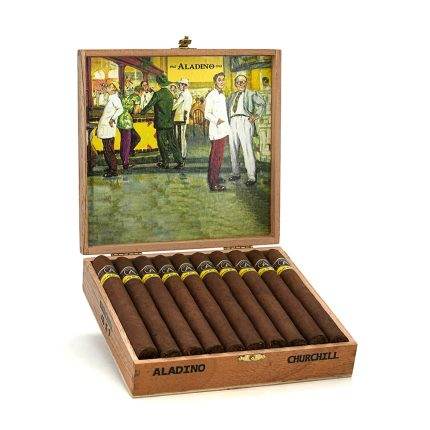 阿拉丁 科罗霍 丘吉尔 雪茄, Aladino Corojo Churchill cigar, 科罗霍丘吉尔雪茄, Aladino Corojo, 洪都拉斯手工雪茄