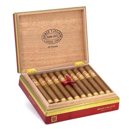 罗密欧.朱丽叶 黄金系列 黛安娜 雪茄, Romeo y Julieta Linea Oro Dianas cigar, 罗密欧朱丽叶黄金系列雪茄, Linea Oro Dianas 雪茄, 古巴罗密欧朱丽叶雪茄