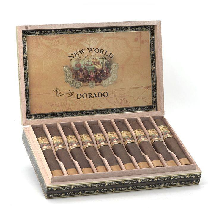 1_1d5amom1wg4.jpg AJ 费尔南德斯 新世界多拉多 托罗 雪茄, AJ Fernandez New World Dorado Toro cigar, 新世界多拉多雪茄, New World Dorado cigar, 尼加拉瓜手工雪茄