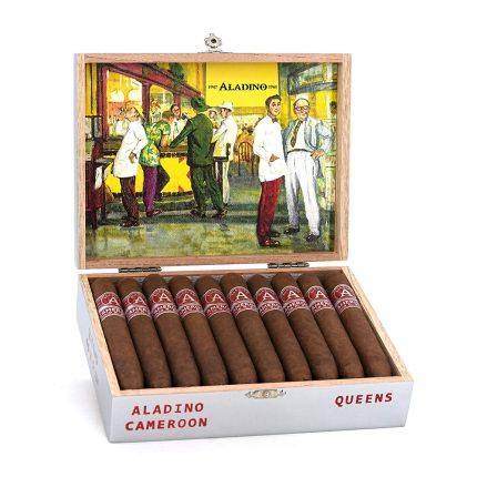 阿拉丁 喀麦隆 皇后 完美 雪茄, Aladino Cameroon Queens Perfecto cigar, Aladino Cameroon cigar, 喀麦隆茄衣雪茄, 洪都拉斯雪茄