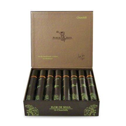 塞尔瓦之花 经典系列丘吉尔铝管 雪茄, Flor de Selva Coleccion Clasica Churchill Tubo cigar, 经典系列丘吉尔铝管雪茄, 塞尔瓦之花经典系列雪茄, Flor de Selva Churchill Tubo