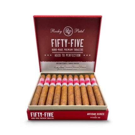 洛基·帕特尔 五十五泰坦 雪茄, Rocky Patel Fifty-Five Titan cigar, 洛基帕特尔五十五泰坦, 洛基帕特尔55泰坦雪茄, Rocky Patel 55 Titan