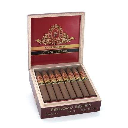 佩尔多莫 珍藏10周年 日晒 鱼雷 雪茄, Perdomo Reserve 10Th Anniversary Sun Grown Torpedo cigar, Perdomo 珍藏10周年雪茄, 佩尔多莫鱼雷雪茄, 珍藏10周年日晒雪茄