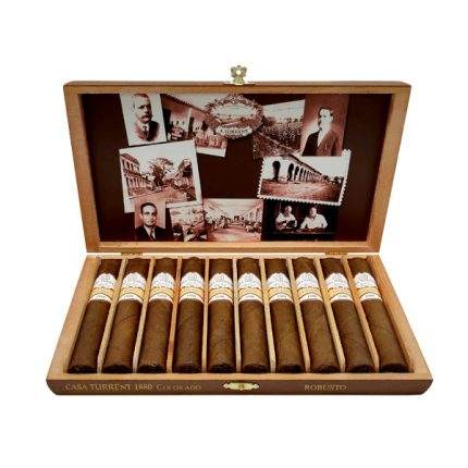 卡萨图伦 1880 克拉罗 罗伯图 雪茄, Casa Turrent 1880 Colorado Robusto cigar, 卡萨图伦雪茄, 1880 Colorado Robusto, 卡萨图伦1880系列