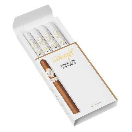 大卫杜夫 署名2号铝管纸盒 雪茄, Davidoff Signature No.2 Tubos C/P cigar, 大卫杜夫署名2号雪茄, Davidoff Signature No.2 cigar, 署名2号铝管雪茄