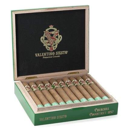 华伦天奴 绿色系列 丘吉尔 雪茄, Valentino Siesto Green Series Churchill cigar, 华伦天奴绿色系列雪茄, Valentino Siesto cigar, 绿色系列丘吉尔雪茄