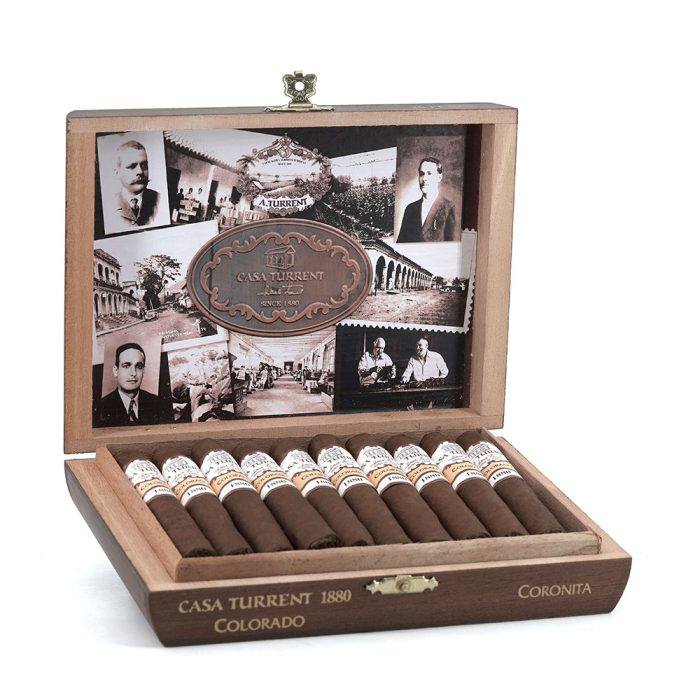 卡萨图伦 1880 科罗拉多 皇冠 雪茄, Casa Turrent 1880 Colorado Coronita cigar, 卡萨图伦雪茄, 1880 Colorado 雪茄, 墨西哥圣安德烈斯雪茄