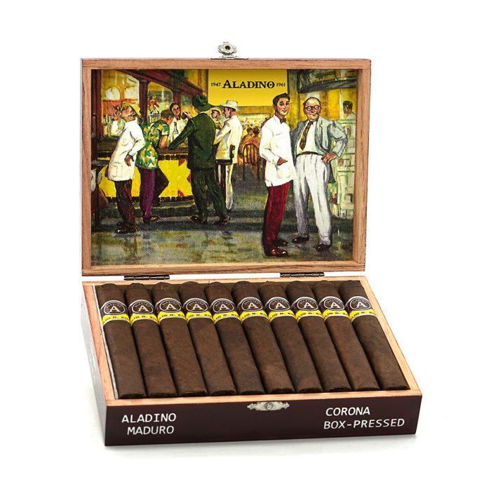 阿拉丁 马杜罗 高朗拿 雪茄, Aladino Maduro Corona cigar, Aladino Maduro 雪茄, 阿拉丁高朗拿雪茄, 马杜罗高朗拿