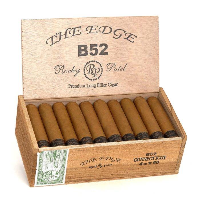 洛基·帕特尔 边缘 B-52 康涅狄格州 雪茄, The Edge B-52 Connecticut cigar, Rocky Patel B-52 cigar, 洛基帕特尔 B-52 雪茄, 边缘康涅狄格雪茄