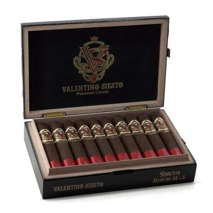 华伦天奴 黑色系列 罗伯图 雪茄, Valentino Siesto Black Series Robusto cigar, 华伦天奴黑色系列雪茄, Valentino Siesto Black Series, 黑色系列罗伯图