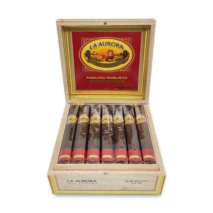 拉．奥罗拉 1903 马杜罗罗伯图雪茄, La Aurora 1903 Edition Maduro Robusto cigar, 1903 马杜罗雪茄, La Aurora Maduro Robusto, 多米尼加马杜罗雪茄