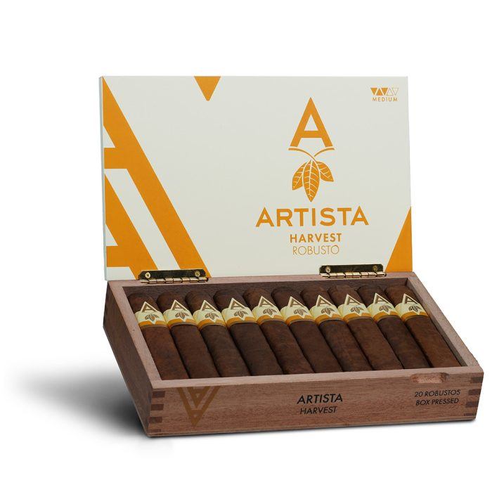1_g1mnid2ijwt.jpg 艺术大师 收获 雪茄, Artista Harvest Robusto Box Pressed cigar, 艺术大师收获盒压雪茄, Artista Harvest cigar, 盒压罗伯图雪茄