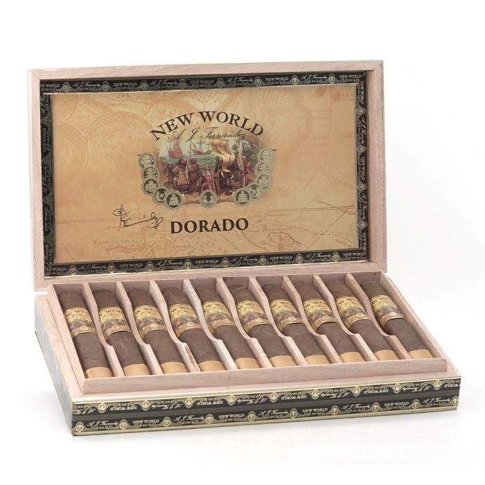 AJ 费尔南德斯 新世界多拉多 罗伯图 雪茄, AJ Fernandez New World Dorado Robusto cigar, 新世界多拉多雪茄, New World Dorado cigar, Dorado Robusto 雪茄