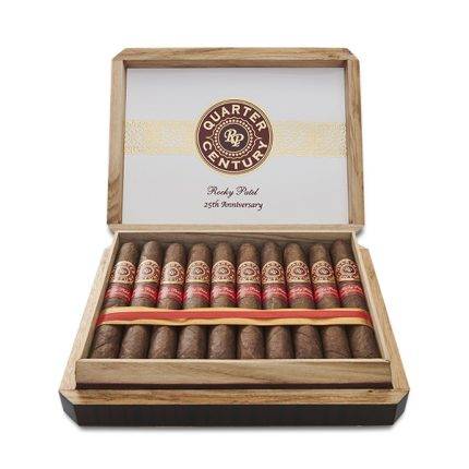 洛基·帕特尔 四分之一世纪罗伯图 雪茄, Rocky Patel Quarter Century Robusto cigar, Quarter Century Robusto, Rocky Patel 25周年雪茄, 洛基帕特尔罗伯图雪茄