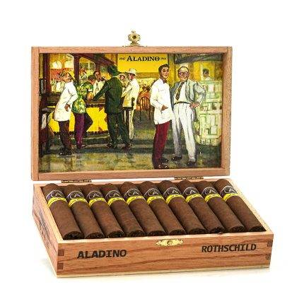 阿拉丁 科罗霍 罗斯柴尔德 雪茄, Aladino Corojo Rothschild cigar, Aladino Corojo 雪茄, 阿拉丁 Rothschild 雪茄, 洪都拉斯科罗霍雪茄