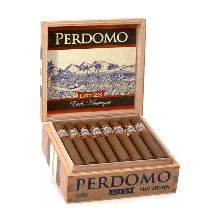 佩尔多莫 地段23 日晒托罗 雪茄, Perdomo Lot 23 Sun Grown Toro cigar, 地段23 日晒托罗雪茄, Lot 23 Sun Grown Toro, 佩尔多莫地段23雪茄