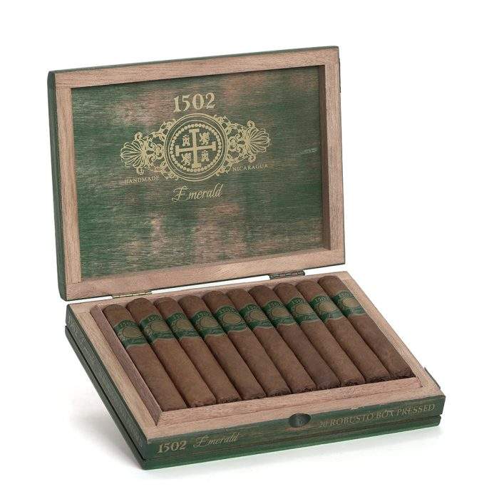 1502 翡翠 罗伯图 雪茄, 1502 Emerald Robusto Box Pressed cigar, 1502 翡翠雪茄, 翡翠 罗伯图 雪茄, Emerald Robusto Box Pressed