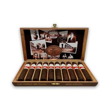 卡萨图伦 1880 马杜罗短罗伯图雪茄, Casa Turrent 1880 Maduro Short Robusto cigar, 卡萨图伦雪茄, 1880马杜罗雪茄, 短罗伯图雪茄