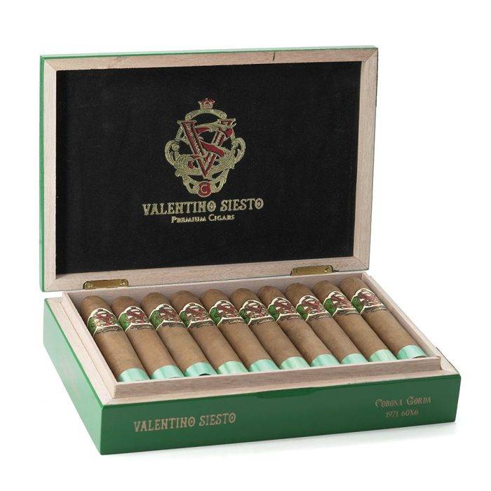 1_lpws1tiqctw.jpg 华伦天奴 绿色系列 高朗拿高达 雪茄, Valentino Siesto Green Series Corona Gorda cigar, 华伦天奴绿色系列雪茄, Valentino Siesto Green Series, 高朗拿高达雪茄