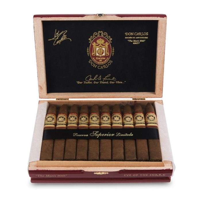 1_lv2tu51xild.jpg 阿图罗·富恩特 唐·卡洛斯80周年鲨鱼之眼 雪茄, Arturo Fuente Don Carlos Edicion de Aniversario 80th Eye of the Shark cigar, Arturo Fuente Don Carlos 80周年雪茄, 阿图罗·富恩特 鲨鱼之眼 雪茄, Arturo Fuente Eye of the Shark cigar