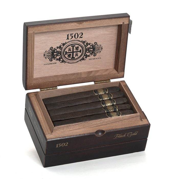 1502 黑金 高朗拿 雪茄, 1502 Black Gold Corona Box Pressed cigar, 黑金高朗拿雪茄, 1502 Black Gold Corona, 尼加拉瓜手工雪茄