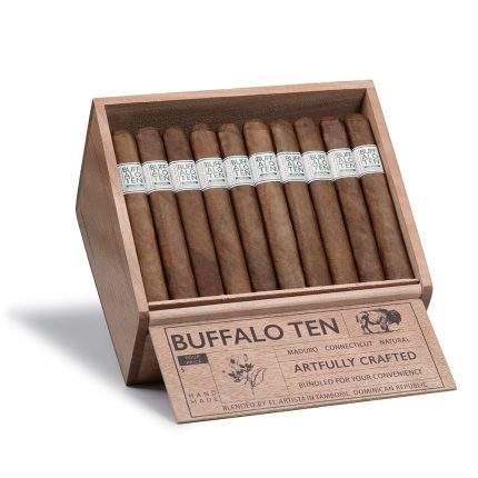 艺术大师 水牛10 天然 雪茄, Artista Buffalo Ten Natural Toro BP cigar, 水牛10 天然雪茄, Artista Buffalo Ten 雪茄, 艺术大师 Buffalo Ten