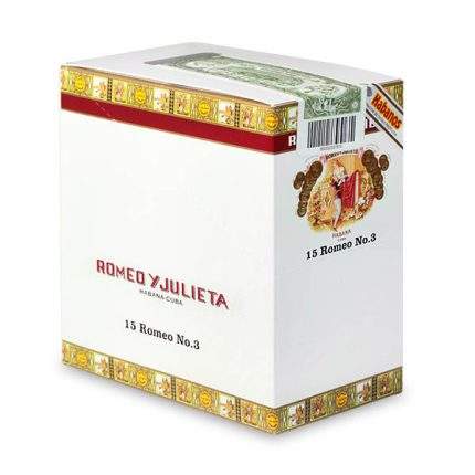 罗密欧．朱丽叶 三号 雪茄, Romeo y Julieta Romeo No.3 cigar, 罗密欧朱丽叶三号雪茄, Romeo No.3 雪茄, 古巴罗密欧三号雪茄