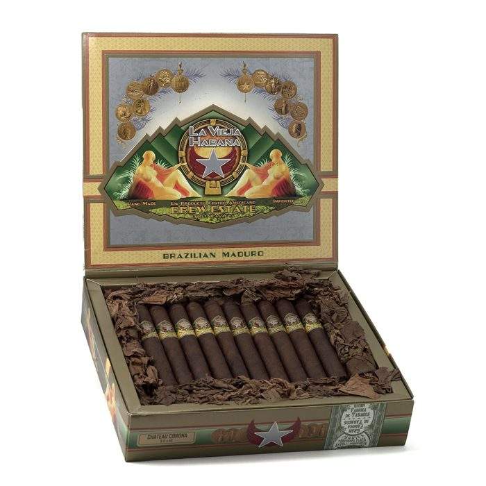 1_p1t0b0e2avz.jpg 德鲁庄园 老哈瓦那 巴西马杜罗 城堡 高朗拿 雪茄, La Vieja Habana Brazilian Maduro Chateau Corona cigar, Drew Estate cigar, 巴西马杜罗雪茄, 老哈瓦那雪茄
