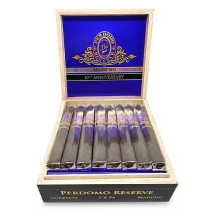 佩尔多莫 珍藏10周年马杜罗鱼雷 雪茄, Perdomo Reserve 10th Anniversary Maduro Torpedo cigar, Perdomo Maduro Torpedo, 珍藏10周年马杜罗雪茄, 佩尔多莫鱼雷雪茄