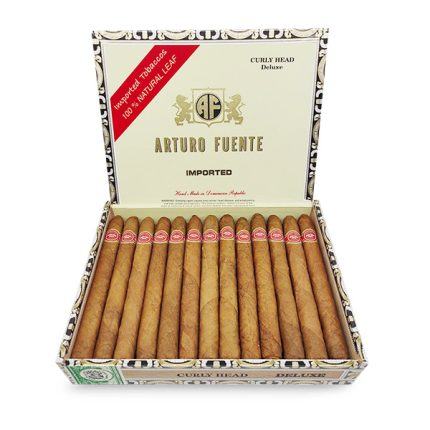 阿图罗·富恩特 卷曲头豪华 雪茄, Arturo Fuente Curly Head Deluxe cigar, 富恩特卷曲头豪华雪茄, Curly Head Deluxe 雪茄, Arturo Fuente 卷曲头
