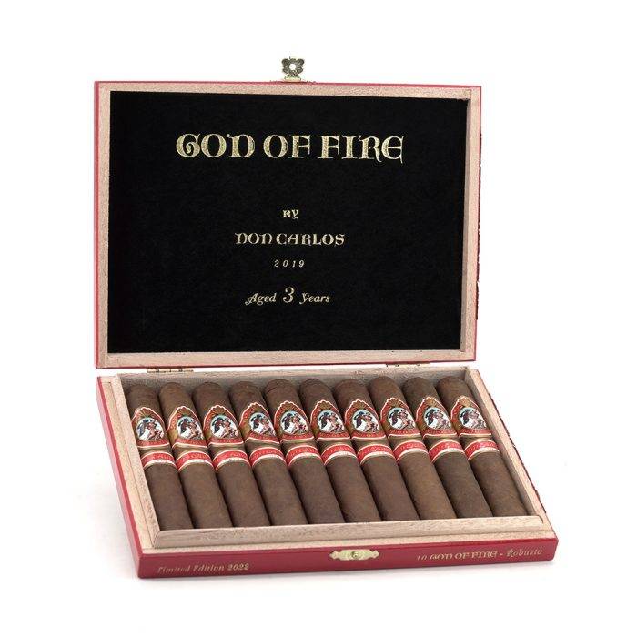 火神 唐·卡洛斯 罗伯图 雪茄, God of Fire Don Carlos Robusto cigar, 火神唐卡洛斯雪茄, God of Fire cigar, 火神雪茄