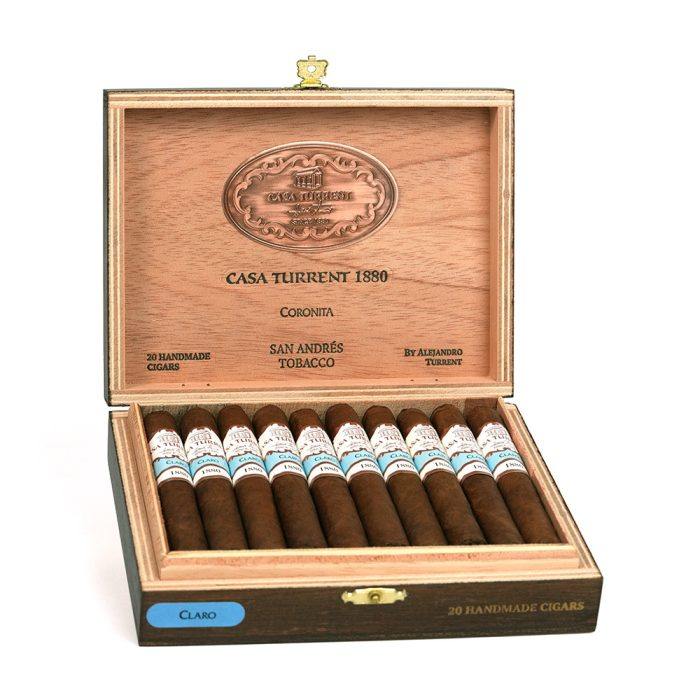 卡萨图伦 1880 克拉罗 皇冠雪茄, Casa Turrent 1880 Claro Coronita cigar, 卡萨图伦雪茄, 1880 克拉罗雪茄, 墨西哥圣安德烈斯雪茄