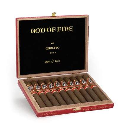火神 卡利托双罗伯图 雪茄, God of Fire by Carlito Double Robusto 2019 cigar, 火神卡利托雪茄, God of Fire Carlito cigar, 火神双罗伯图雪茄