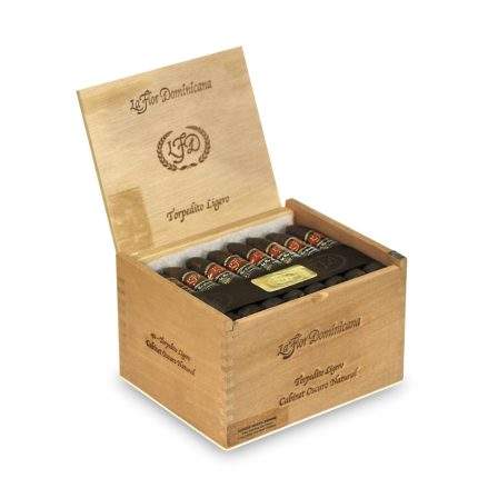 多米尼加之花 高叶木盒奥斯库罗天然鱼雷雪茄, La Flor Dominicana Ligero Cabinet Oscuro Natural Torpedito cigar, 多米尼加之花雪茄, La Flor Dominicana 雪茄, 高叶木盒奥斯库罗雪茄