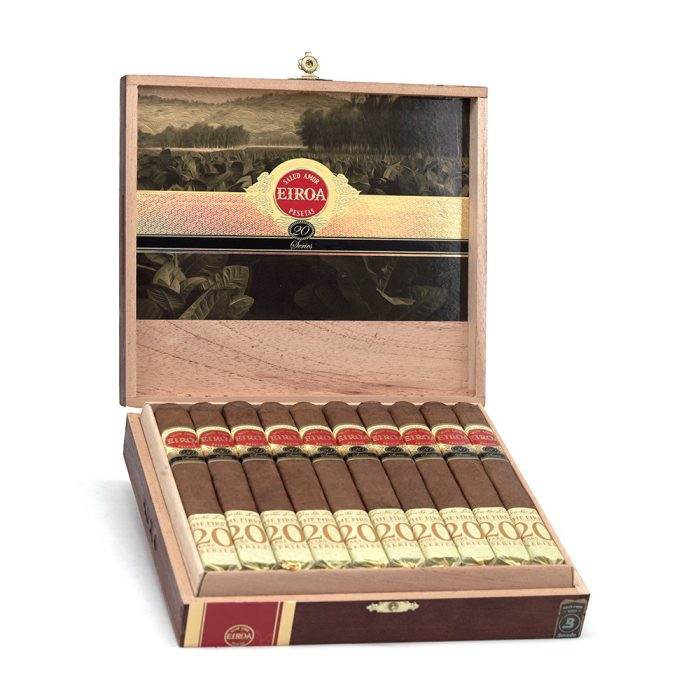 1_vua3lmqjjtm.jpg C.L.E. 埃罗亚 前二十年系列 科罗拉多州 盒压型托罗 雪茄, C.L.E. Eiroa The First 20 Years Colorado Toro Prensado cigar, Eiroa The First 20 Years Colorado Toro, 洪都拉斯盒压雪茄, 埃罗亚前二十年雪茄