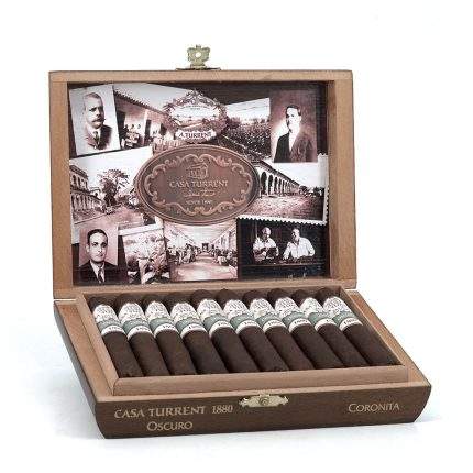 卡萨图伦 1880 奥斯库罗 皇冠 雪茄, Casa Turrent 1880 Oscuro Coronita cigar, 1880 Oscuro Coronita 雪茄, 卡萨图伦 1880 雪茄, Casa Turrent Oscuro