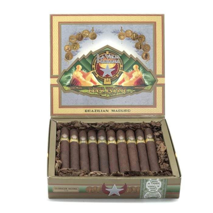 德鲁庄园 老哈瓦那 巴西马杜罗 全国庆典 雪茄, La Vieja Habana Brazilian Maduro Celebrational National cigar, Drew Estate cigar, 巴西马杜罗雪茄, 尼加拉瓜雪茄