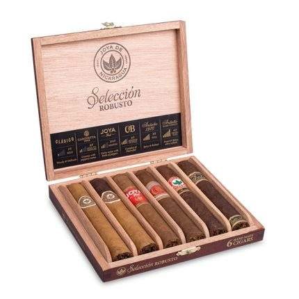 尼加拉瓜珍宝 特选罗伯图 雪茄, Joya De Nicaragua Seleccion Robusto cigar, 特选罗伯图雪茄, Seleccion Robusto 雪茄, 尼加拉瓜雪茄