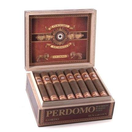佩尔多莫 尼加拉瓜 波旁酒桶陈酿 日晒 戈多 雪茄, Perdomo Nicaragua Bourbon Barrel-Aged Sun Grown Gordo cigar, Perdomo 雪茄, 尼加拉瓜波旁酒桶陈酿雪茄, 波旁酒桶陈酿雪茄