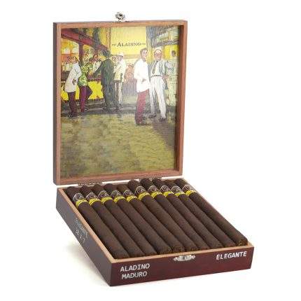 阿拉丁 马杜罗 优雅 雪茄, Aladino Maduro Elegante cigar, Aladino Maduro 雪茄, 阿拉丁 Elegante 雪茄, Aladino 马杜罗雪茄