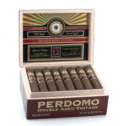 佩尔多莫 双陈年佳酿 12 年 日晒 罗伯图 雪茄, Perdomo Double Aged 12 Year Vintage Sun Grown Robusto cigar, 佩尔多莫双陈年雪茄, Perdomo Double Aged cigar, 佩尔多莫罗伯图雪茄