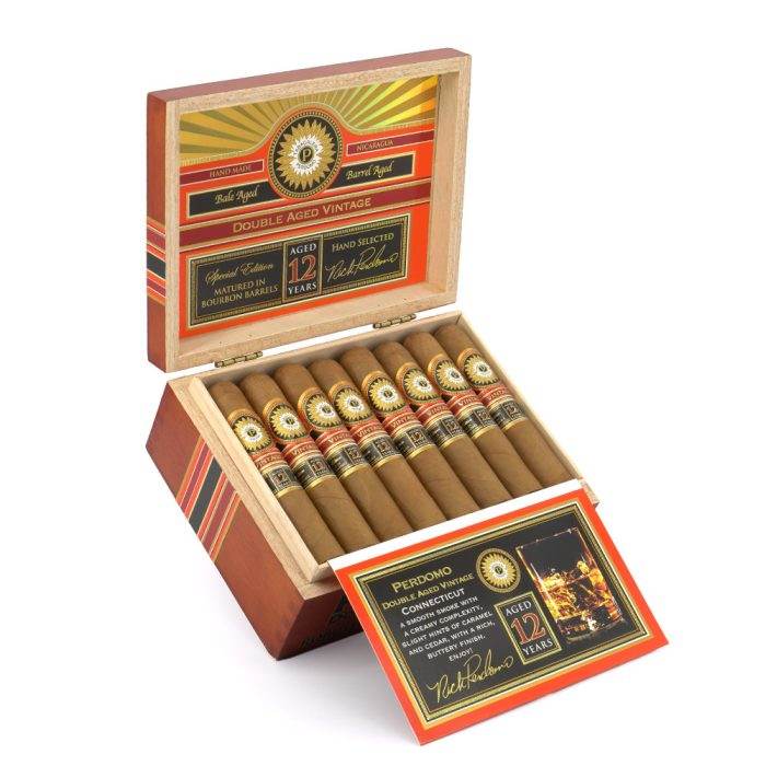 佩尔多莫 双陈年佳酿 12 年 康涅狄格州 罗伯图 雪茄, Perdomo Double Aged 12 Year Vintage Connecticut Robusto cigar, 佩尔多莫双陈年佳酿雪茄, Perdomo Double Aged cigar, 佩尔多莫罗伯图雪茄