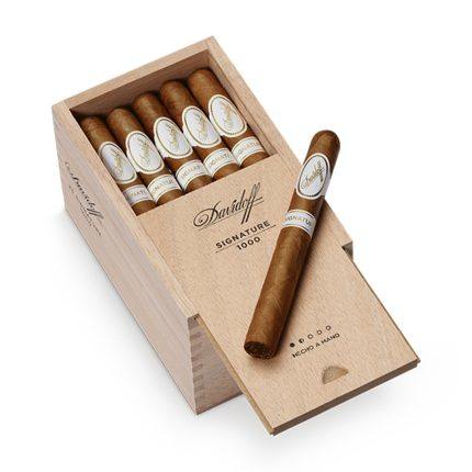 大卫杜夫 署名1000 雪茄, Davidoff Signature 1000 cigar, 大卫杜夫雪茄, 署名1000雪茄, Signature 1000 petit panetela
