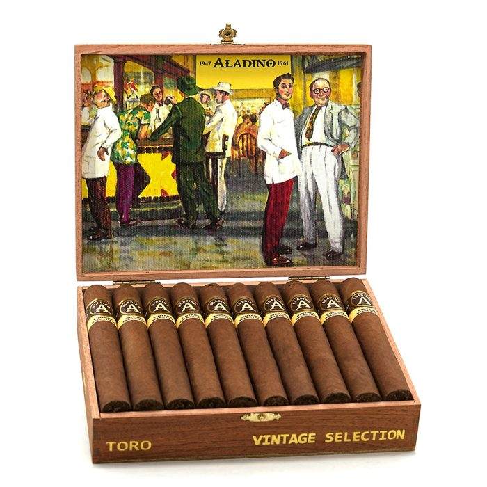 阿拉丁 佳酿精选 托罗 雪茄, Aladino Vintage Selection Toro cigar, Aladino Vintage Selection, Aladino Toro cigar, 洪都拉斯雪茄