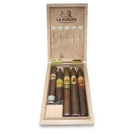 拉．奥罗拉 高分雪茄组合 雪茄, La Aurora Lo Mejor De Sampler cigar, La Aurora sampler cigar, 高分雪茄组合, Lo Mejor De 雪茄