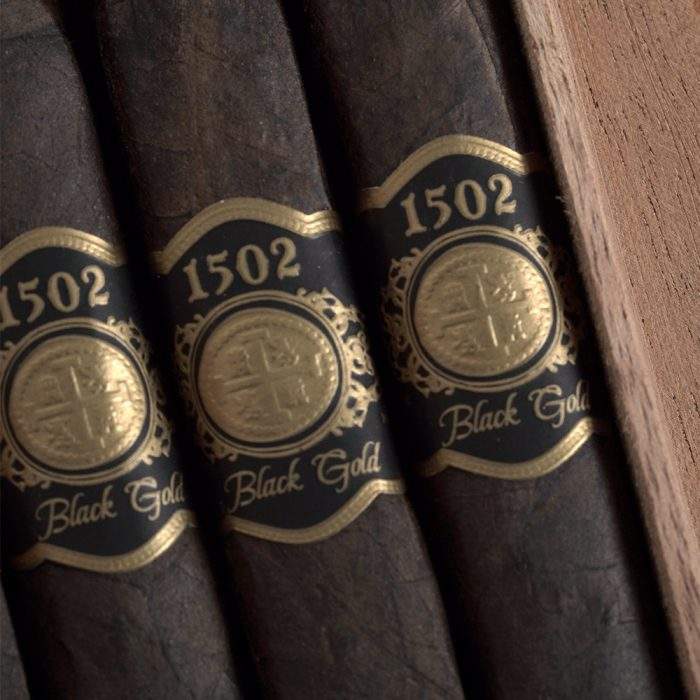 黑金 高朗拿<br>Black Gold Corona Box Pressed - 图片 2