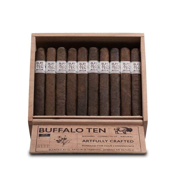 水牛10 马杜罗 盒压托罗<br>Buffalo Ten Maduro Toro BP - 图片 3